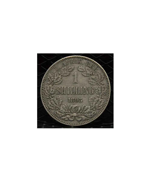 Sud Africa 1895: 1 Scellino 1895 BB