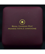 Canada: Oncia / 20$ Crystal Snowflake (Blue) PROOF