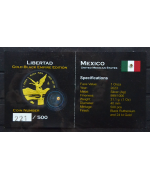 Messico: 1 Oncia 2023 "Gold Black Empire" FDC