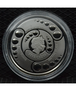 Ghana: 1 Oncia 2022 "ALIEN-Gold Black Empire" FDC