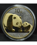 Cina: Oncia Panda "Gold Black Empire" 2011 PROOF