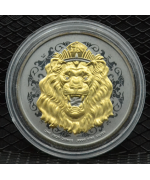 Niue: Oncia Roaring Lion "Gold Black Empire" 2023 FDC