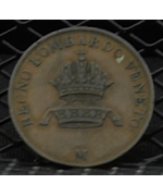 Lombardo Veneto, Francesco I (1848/1866): 1 cent. 1850 Milano BB