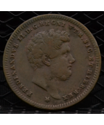 Regno 2 Sicilie-Ferdinando II (1830/59): 2 Tornesi 1843 BB