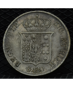 Regno 2 Sicilie-Ferdinando II (1830/59): Piastra 120 Grana 1834 1° tipo BB