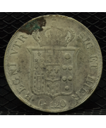Regno 2 Sicilie-Ferdinando II (1830/59): Piastra 120 Grana 1835 2° tipo MB/BB