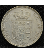 Regno 2 Sicilie-Ferdinando II (1830/59): Piastra 120 Grana 1838 2° tipo BB/SPL