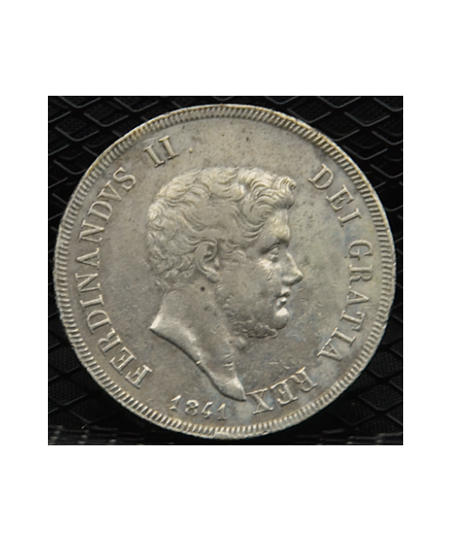 Regno 2 Sicilie-Ferdinando II(1830/59): Piastra 120 Grana 1841 BB
