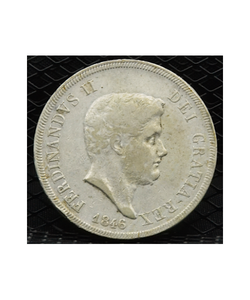 Regno 2 Sicilie-Ferdinando II(1830/59): Piastra 120 Grana 1846, 4° tipo BB