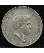 Regno 2 Sicilie-Ferdinando II(1830/59): Piastra 120 Grana 1848, 4° tipo BB