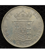 Regno 2 Sicilie-Ferdinando II(1830/59): Piastra 120 Grana 1848, 4° tipo BB