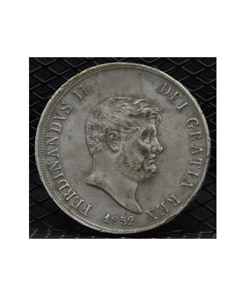 Regno 2 Sicilie-Ferdinando II(1830/59): Piastra 120 Grana 1852, 6° tipo BB/SPL