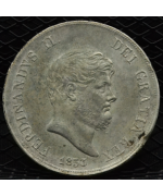 Regno 2 Sicilie-Ferdinando II (1830/59): Piastra 120 Grana 1853, 6° tipo BB