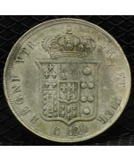 Regno 2 Sicilie-Ferdinando II (1830/59): Piastra 120 Grana 1853, 6° tipo BB