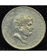 Regno 2 Sicilie-Ferdinando II (1830/59): Piastra 120 Grana 1854, 6° tipo BB+