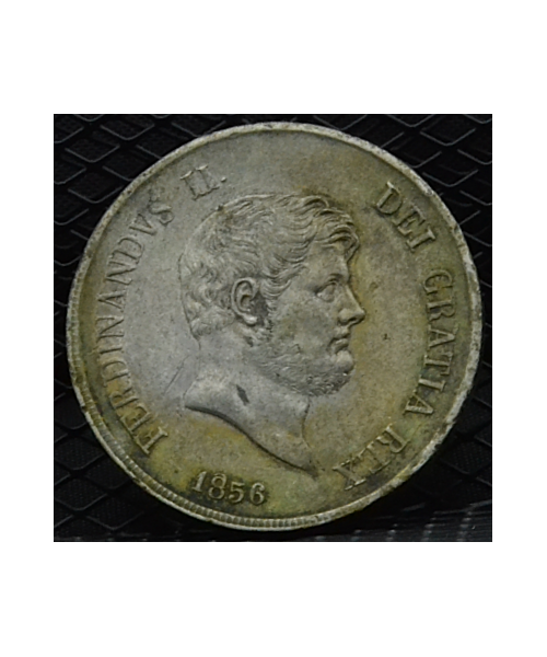 Regno 2 Sicilie-Ferdinando II (1830/59): Piastra 120 Grana 1856, 6° tipo BB