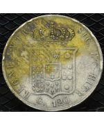 Regno 2 Sicilie-Ferdinando II(1830/59): Piastra 120 Grana 1857 MB/BB