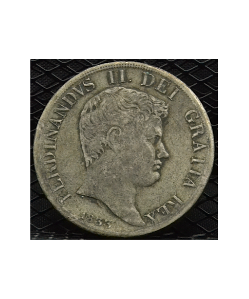 Regno 2 Sicilie-Ferdinando II (1830/59): Piastra 120 Grana 1833 MB