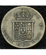 Regno 2 Sicilie-Ferdinando II (1830/59): Piastra 120 Grana 1833 MB