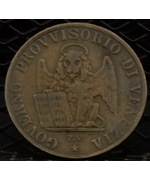Governo provvisorio di Venezia (1848/49): 5 cent. 1849 MB/BB