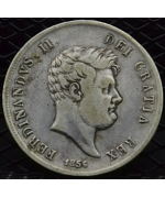 Regno 2 Sicilie-Ferdinando II (1830/59): 1/2 piastra da 60 grana 1856 MB/BB