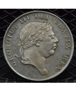 Gran Bretagna, Giorgio III (1760/1820): Shilling / 6 Pence 1813 qFDC