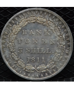 Gran Bretagna, Giorgio III (1760/1820): 3 Scellini 1811 Token qFDC