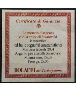 Congo: 10 Franchi / Lingotto d'argento Giovanni Paolo II FDC